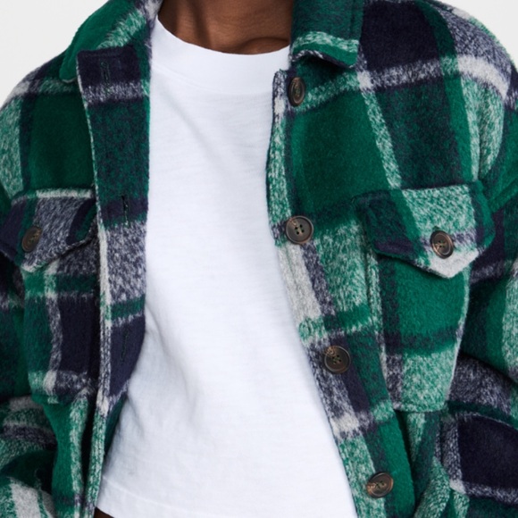 AVEC LES FILLES Shirt Jacket Shacket (Medium) - Picture 3 of 12